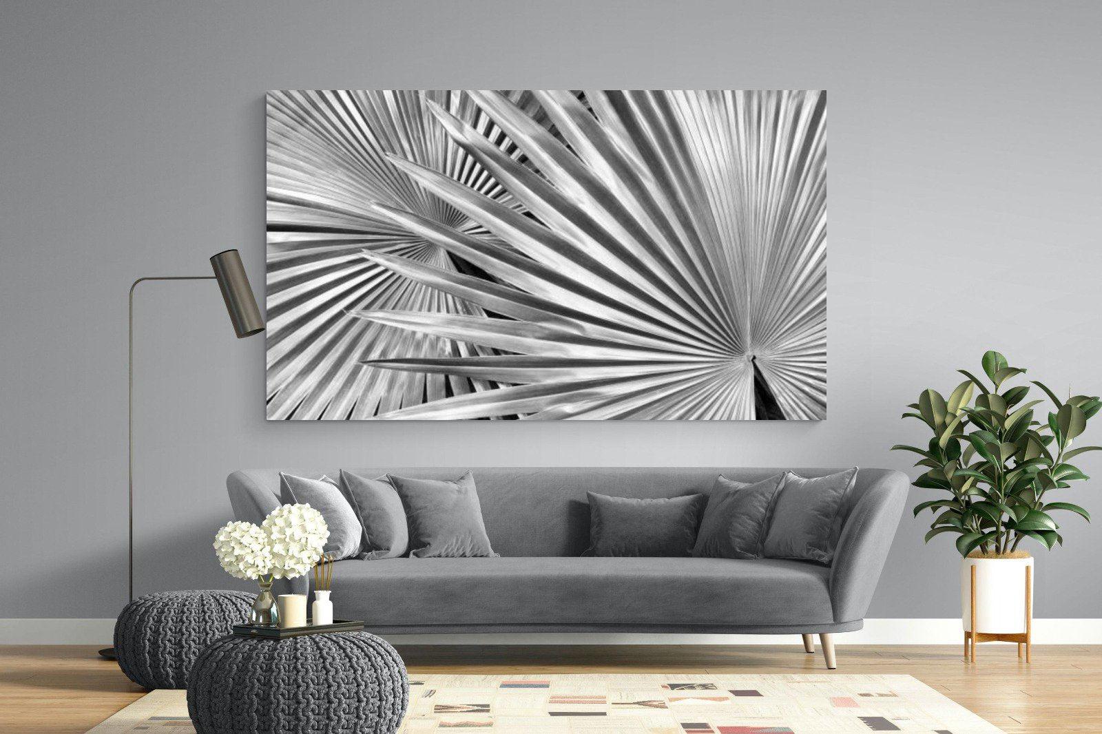 Silver Palm-Wall_Art-220 x 130cm-Mounted Canvas-No Frame-Pixalot
