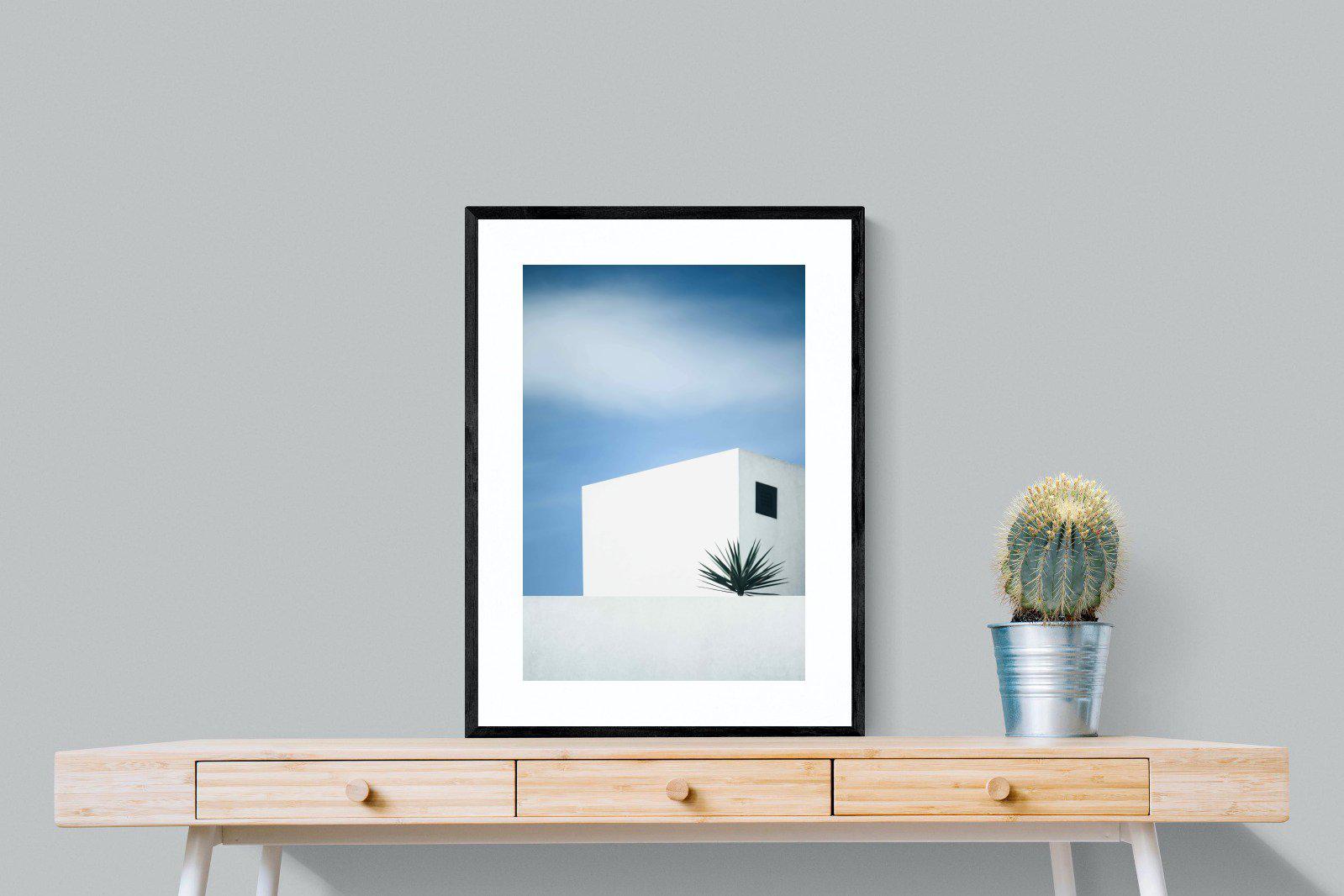 Simple Lines-Wall_Art-60 x 80cm-Framed Print-Black-Pixalot