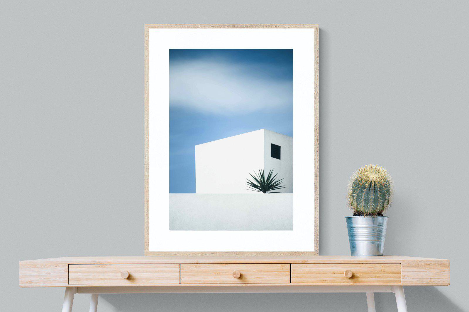 Simple Lines-Wall_Art-75 x 100cm-Framed Print-Wood-Pixalot