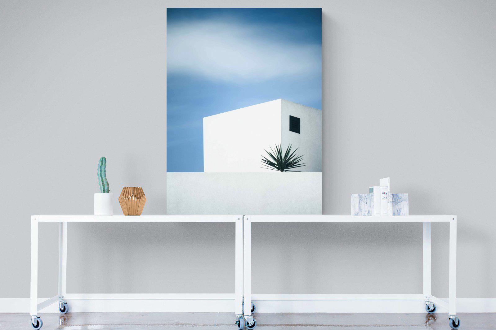 Simple Lines-Wall_Art-90 x 120cm-Mounted Canvas-No Frame-Pixalot
