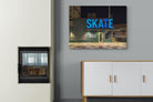 Skate-Wall_Art-100 x 75cm-Mounted Canvas-No Frame-Pixalot
