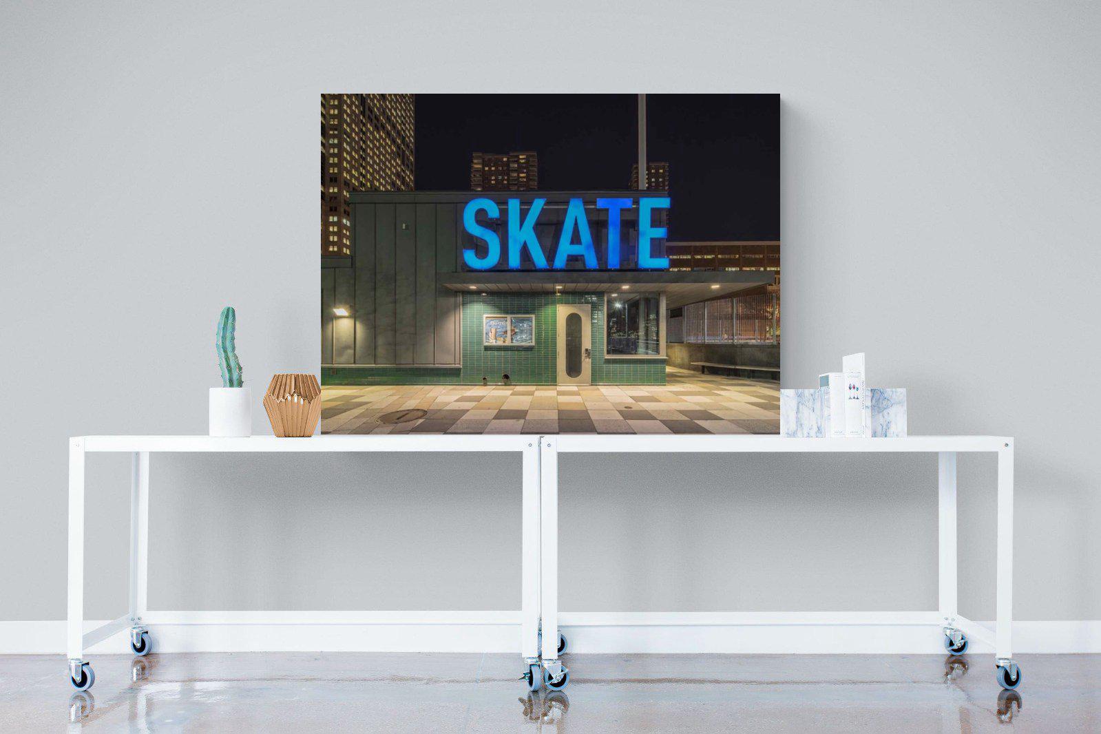 Skate-Wall_Art-120 x 90cm-Mounted Canvas-No Frame-Pixalot