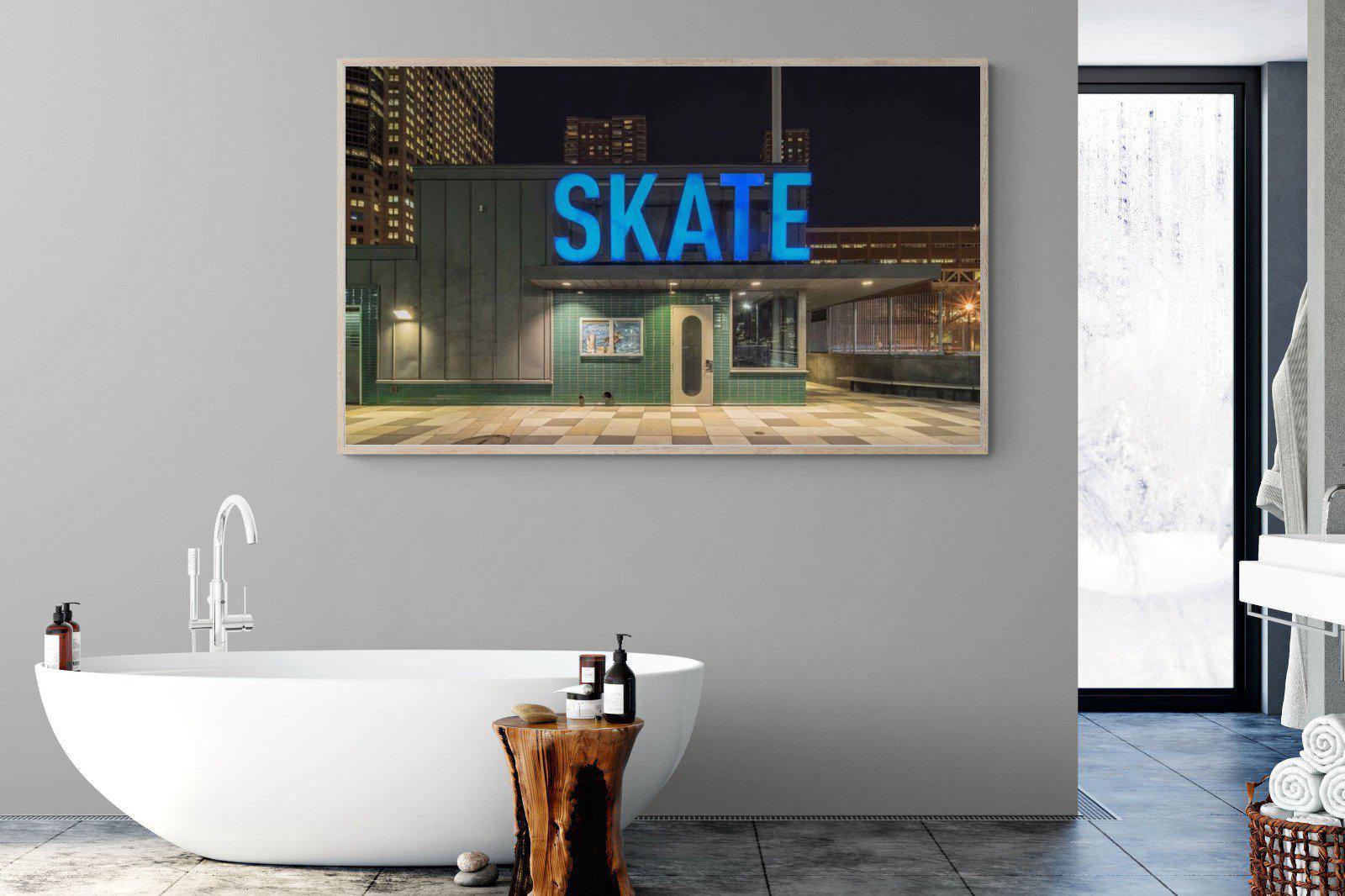 Skate-Wall_Art-180 x 110cm-Mounted Canvas-Wood-Pixalot