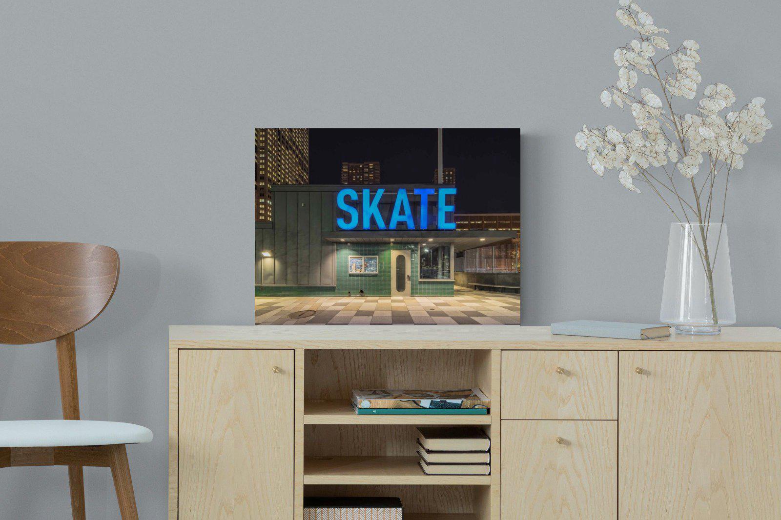 Skate-Wall_Art-60 x 45cm-Mounted Canvas-No Frame-Pixalot