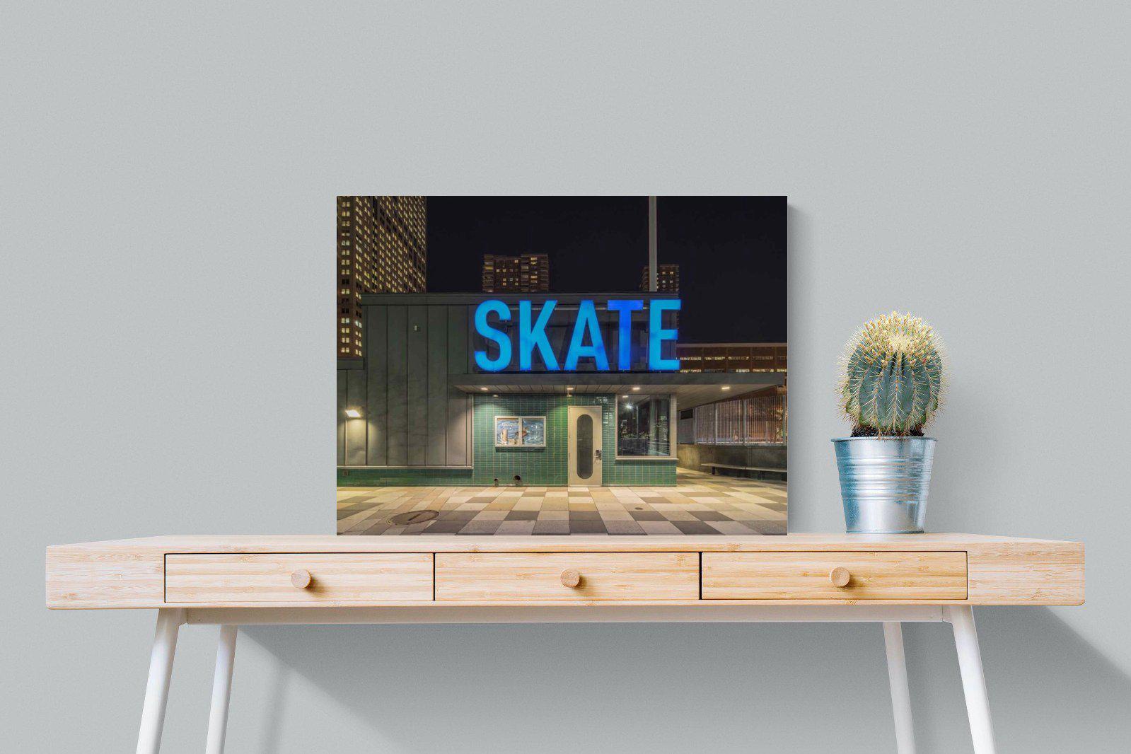 Skate-Wall_Art-80 x 60cm-Mounted Canvas-No Frame-Pixalot