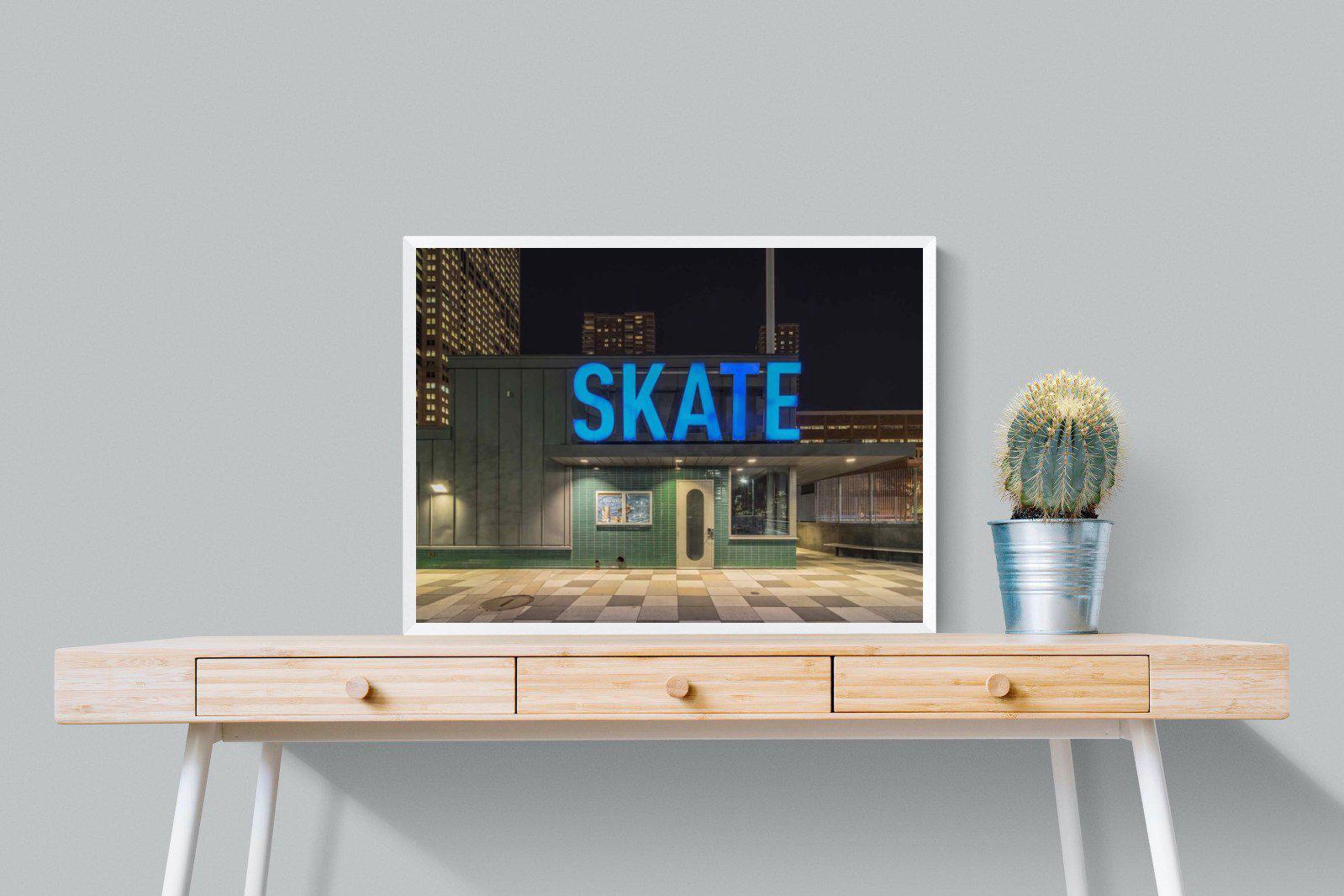 Skate-Wall_Art-80 x 60cm-Mounted Canvas-White-Pixalot