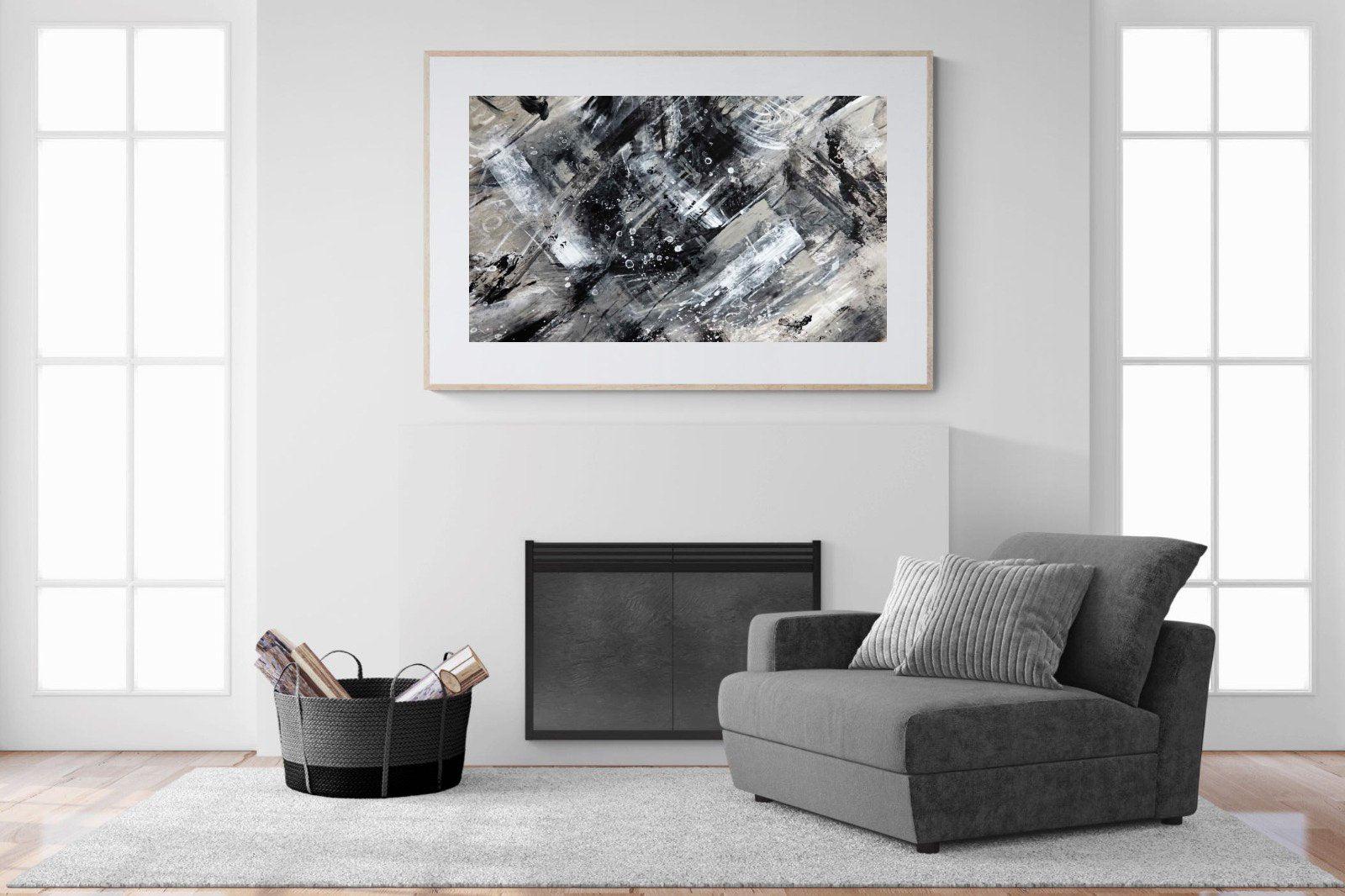 Slap Dash-Wall_Art-150 x 100cm-Framed Print-Wood-Pixalot