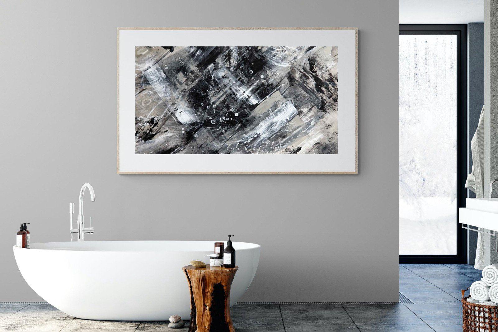 Slap Dash-Wall_Art-180 x 110cm-Framed Print-Wood-Pixalot