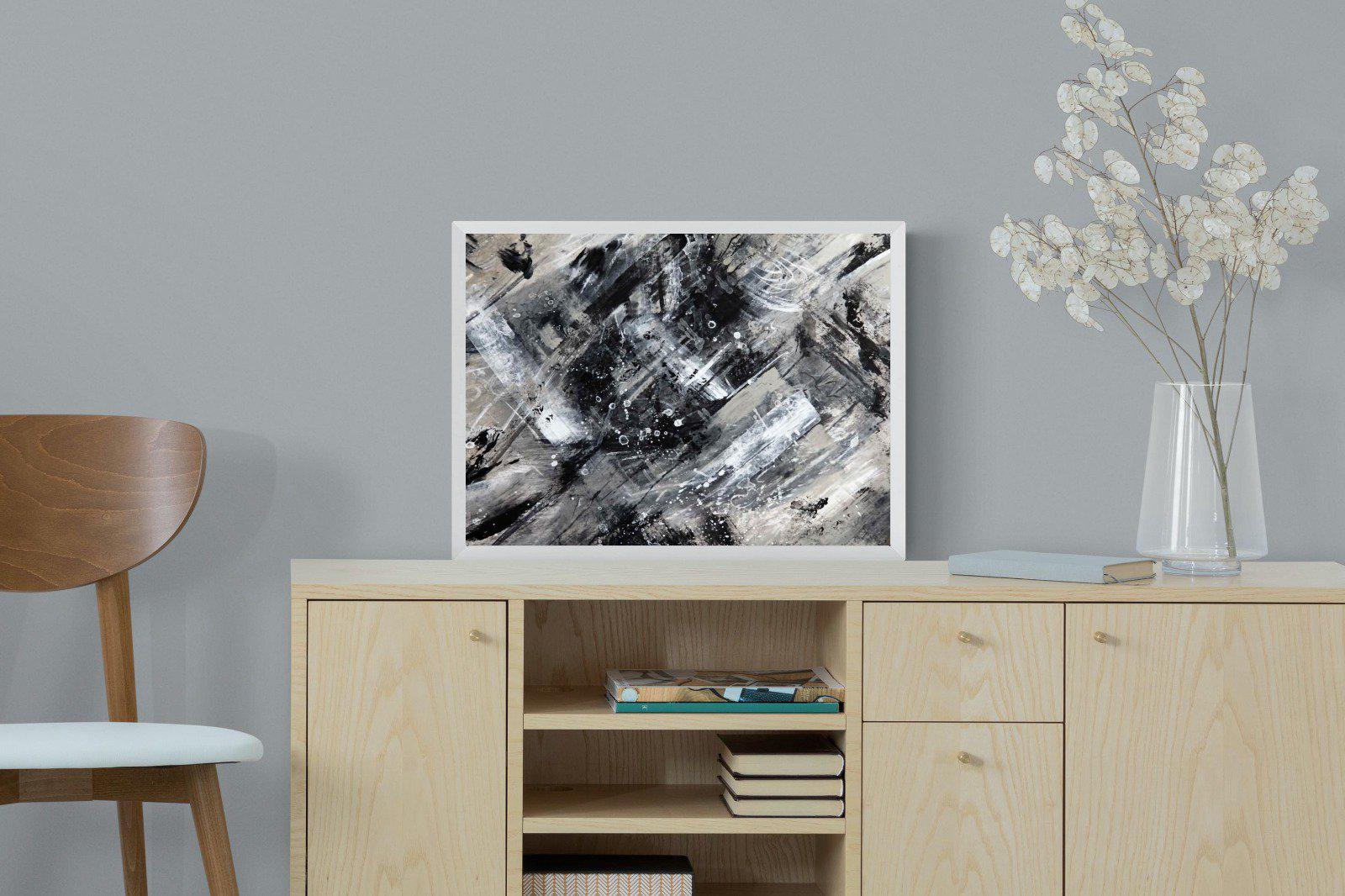 Slap Dash-Wall_Art-60 x 45cm-Mounted Canvas-White-Pixalot