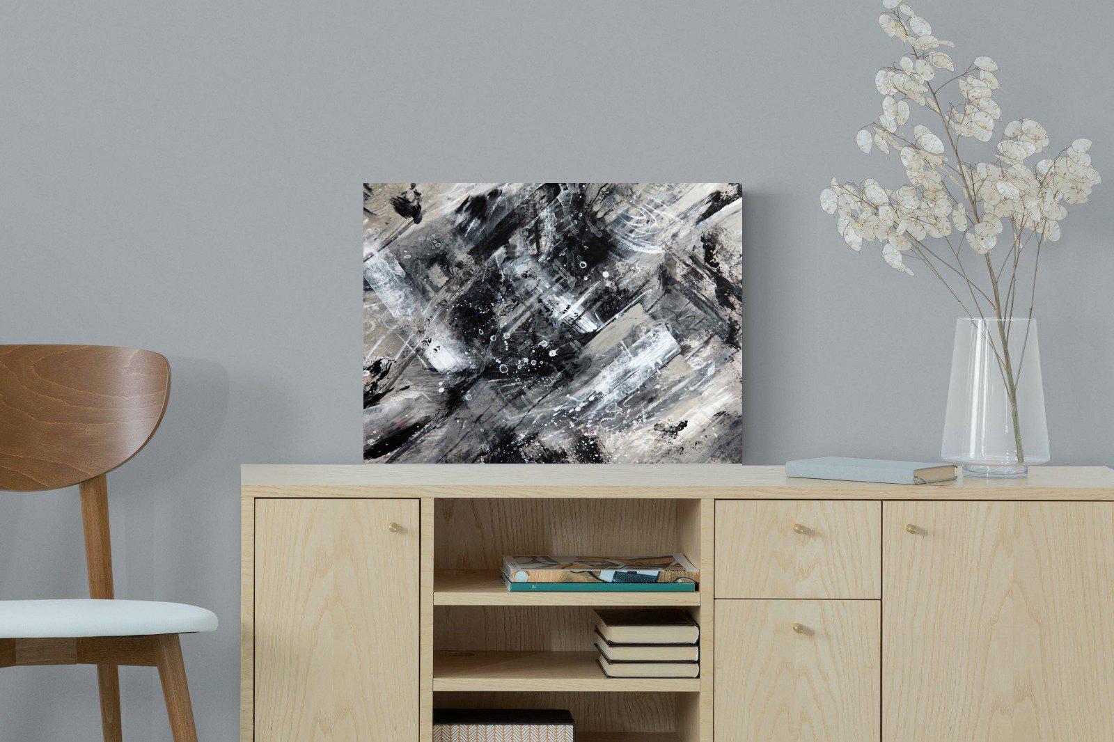 Slap Dash-Wall_Art-60 x 45cm-Mounted Canvas-No Frame-Pixalot