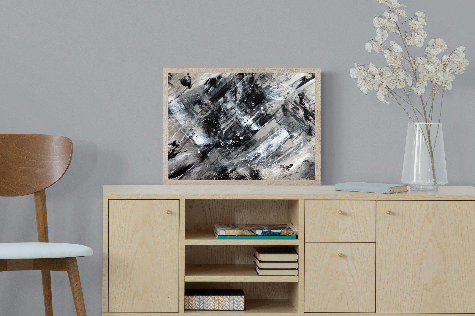 Slap Dash-Wall_Art-60 x 45cm-Mounted Canvas-Wood-Pixalot