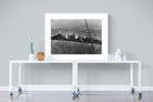 Sleeping Above Manhattan-Wall_Art-120 x 90cm-Framed Print-White-Pixalot