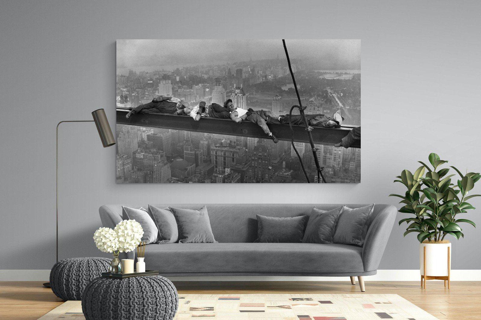 Sleeping Above Manhattan-Wall_Art-220 x 130cm-Mounted Canvas-No Frame-Pixalot