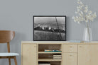 Sleeping Above Manhattan-Wall_Art-60 x 45cm-Mounted Canvas-Black-Pixalot