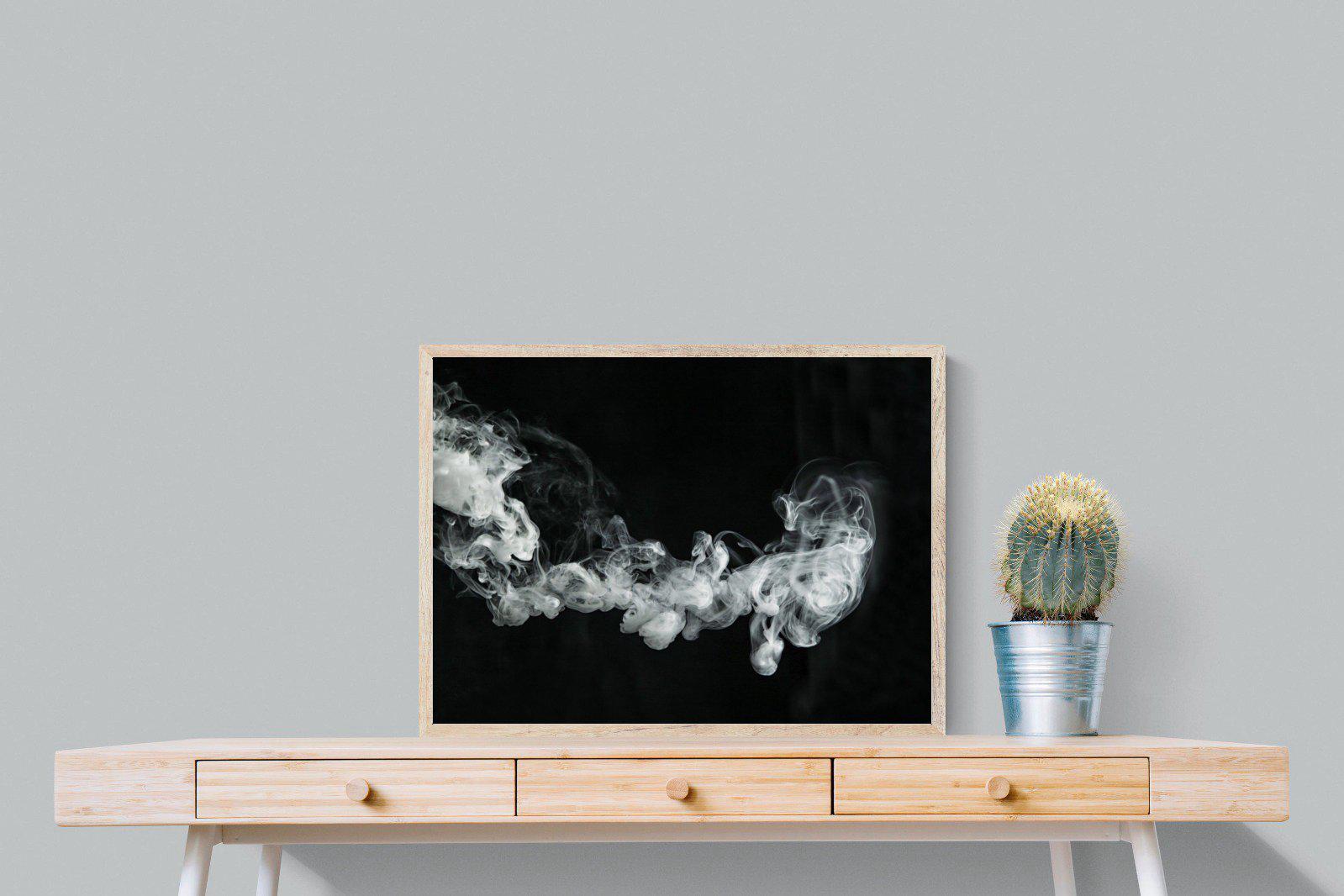Smoke-Wall_Art-80 x 60cm-Mounted Canvas-Wood-Pixalot