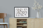 Snowy Stones-Wall_Art-60 x 45cm-Framed Print-Black-Pixalot