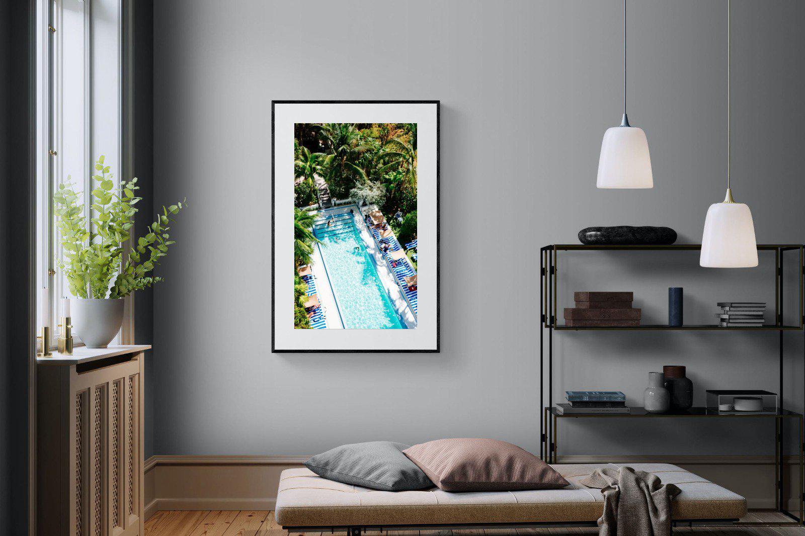 Soho Beach House-Wall_Art-100 x 150cm-Framed Print-Black-Pixalot