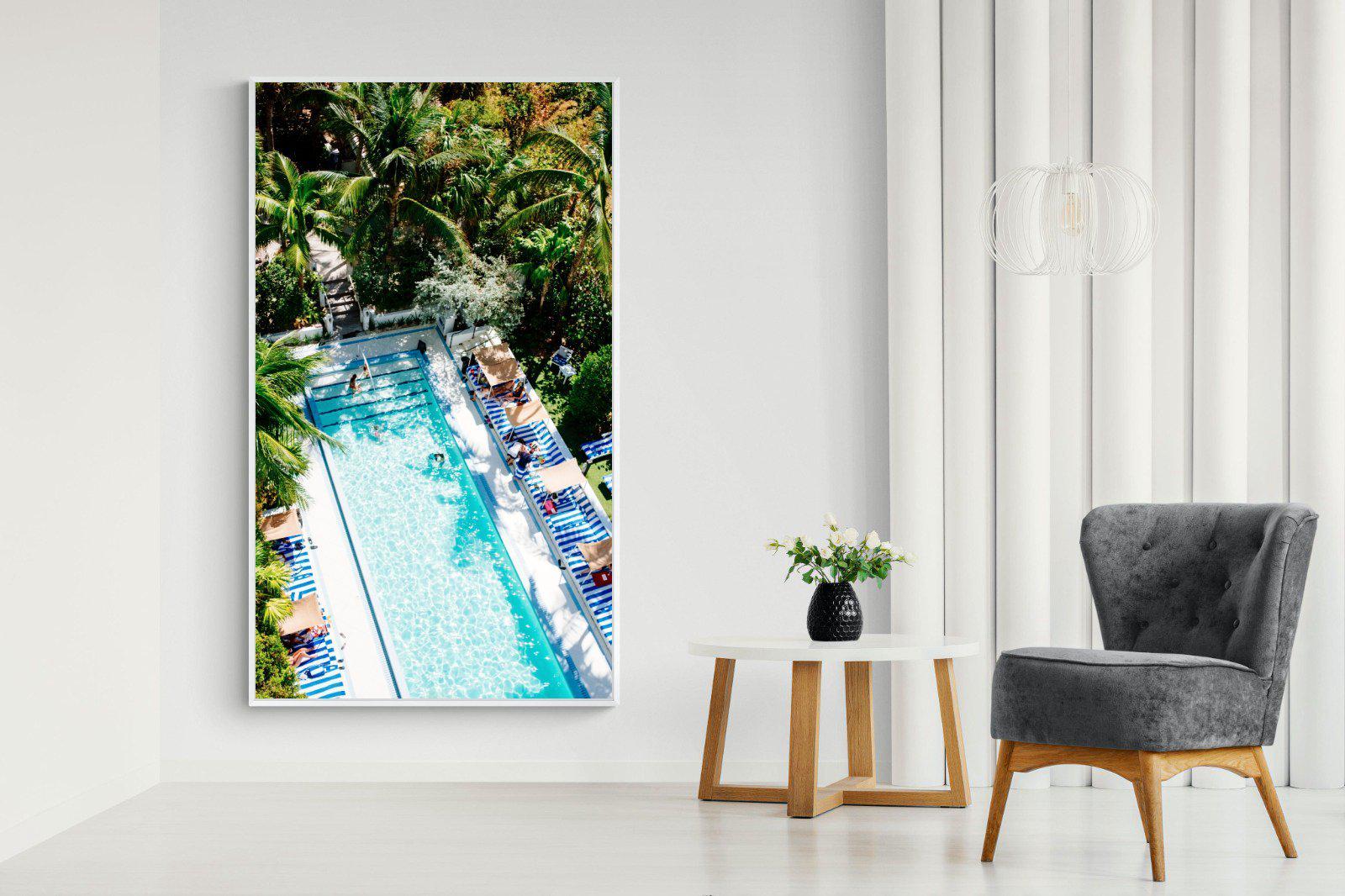 Soho Beach House-Wall_Art-130 x 220cm-Mounted Canvas-White-Pixalot
