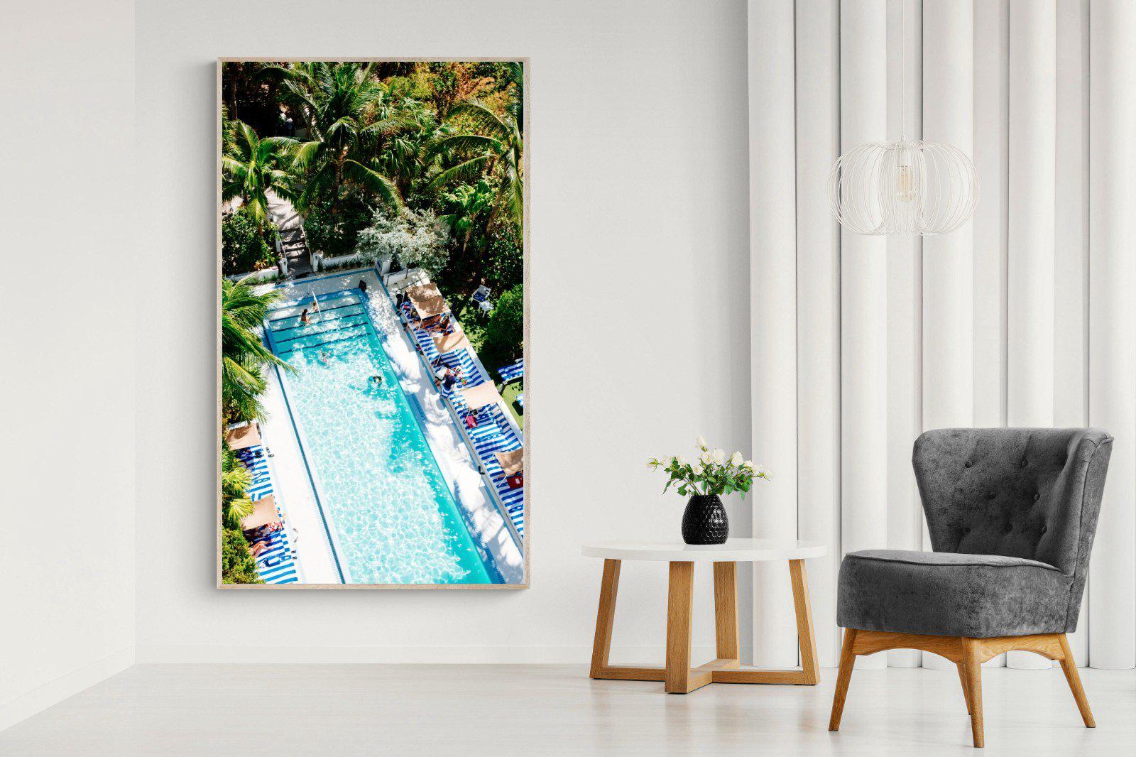Soho Beach House-Wall_Art-130 x 220cm-Mounted Canvas-Wood-Pixalot