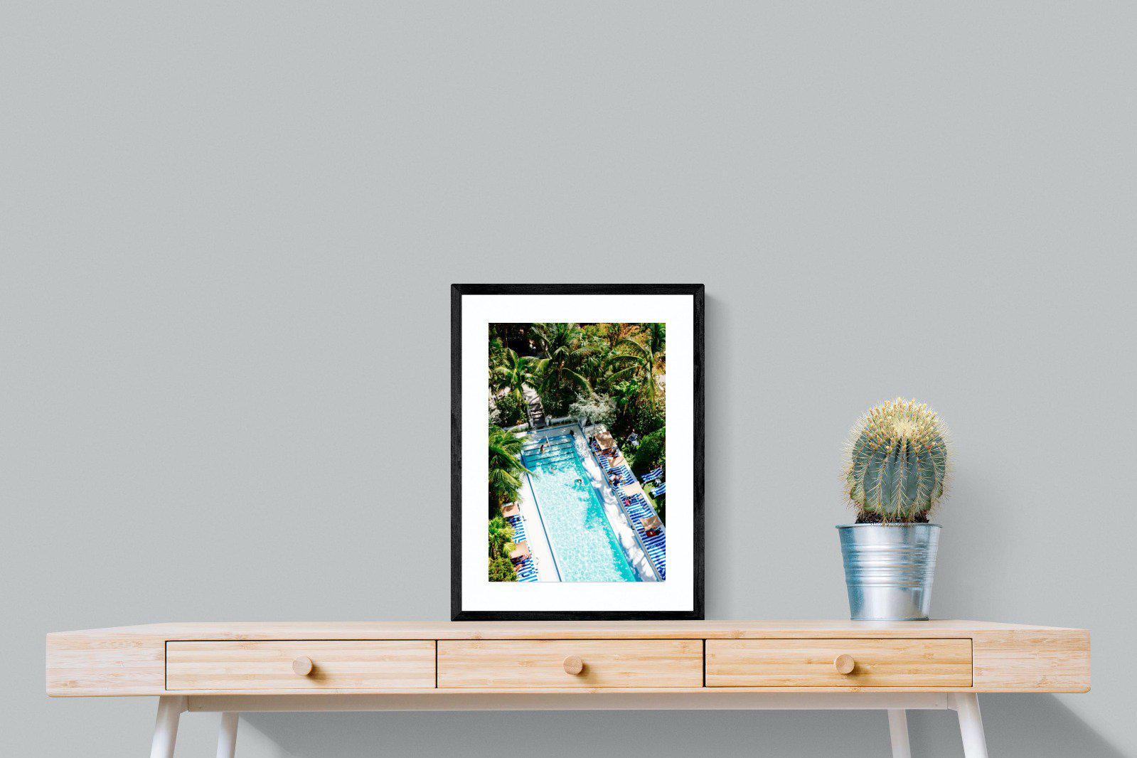 Soho Beach House-Wall_Art-45 x 60cm-Framed Print-Black-Pixalot
