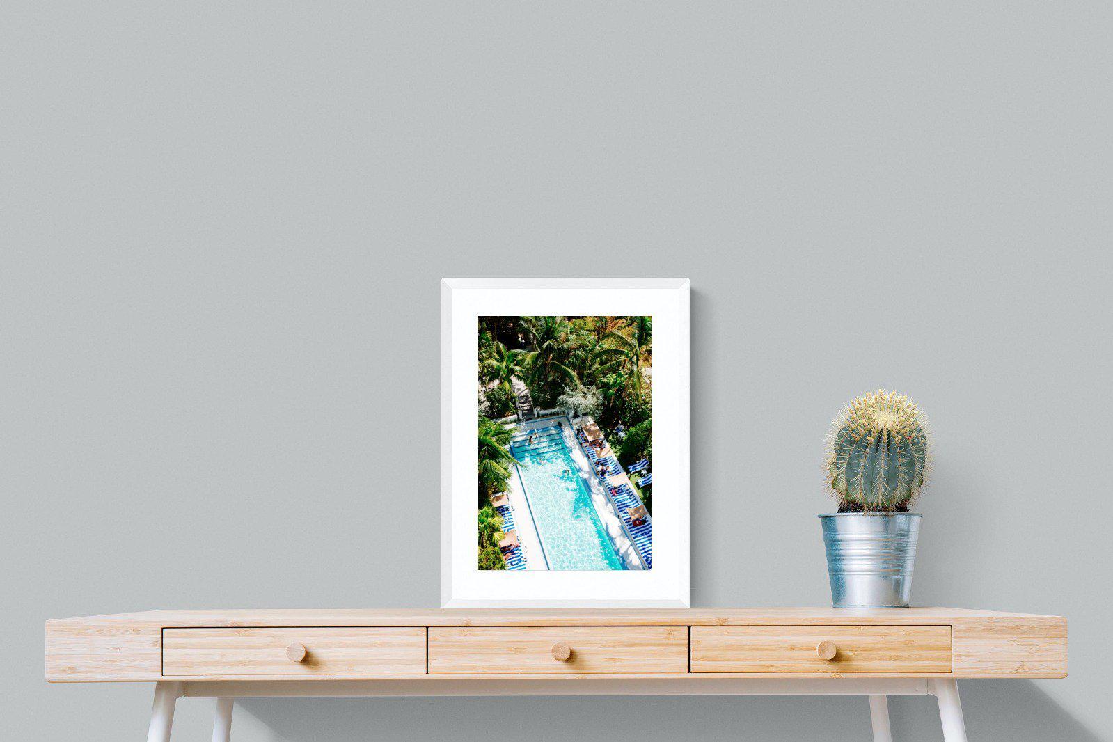 Soho Beach House-Wall_Art-45 x 60cm-Framed Print-White-Pixalot