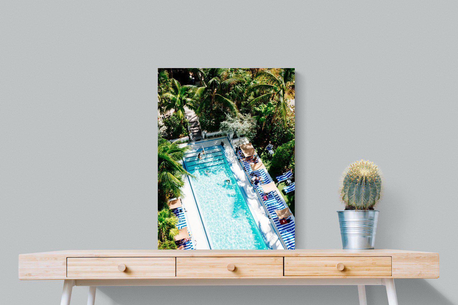 Soho Beach House-Wall_Art-60 x 80cm-Mounted Canvas-No Frame-Pixalot