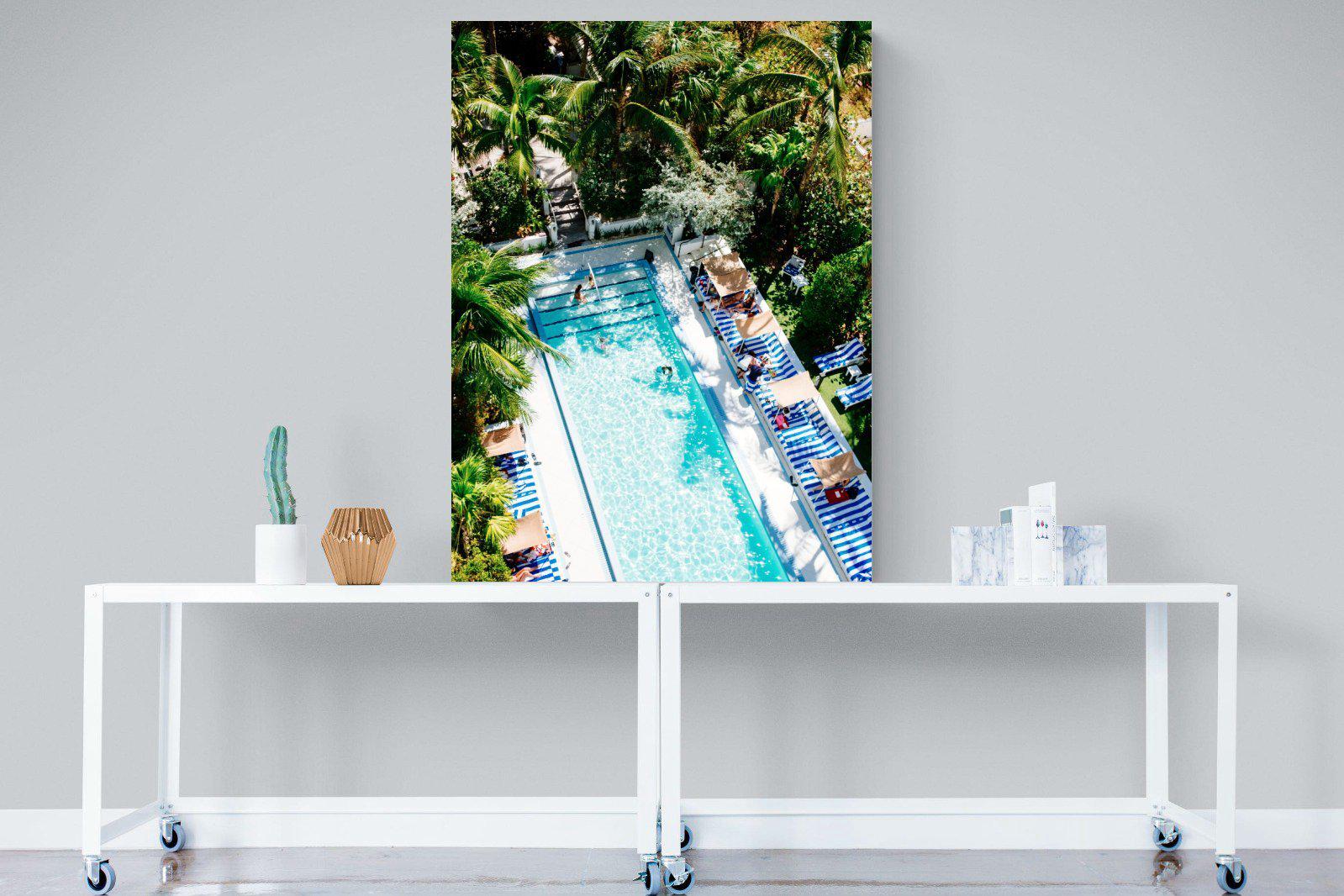 Soho Beach House-Wall_Art-90 x 120cm-Mounted Canvas-No Frame-Pixalot