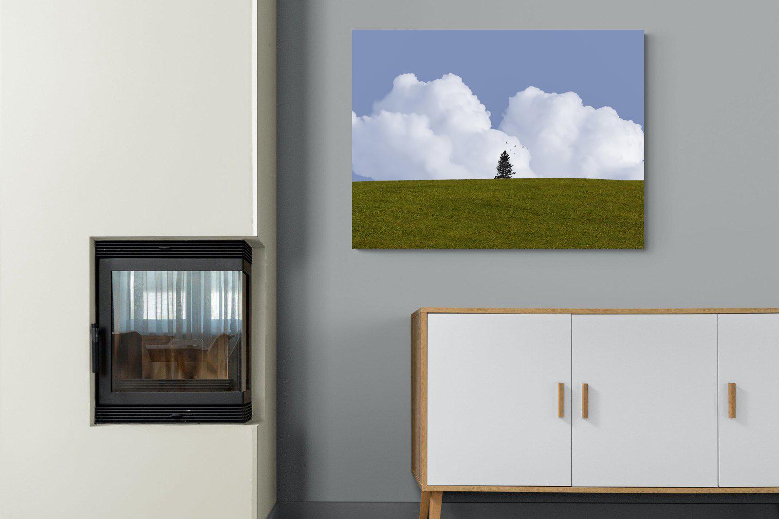 Solitude-Wall_Art-100 x 75cm-Mounted Canvas-No Frame-Pixalot
