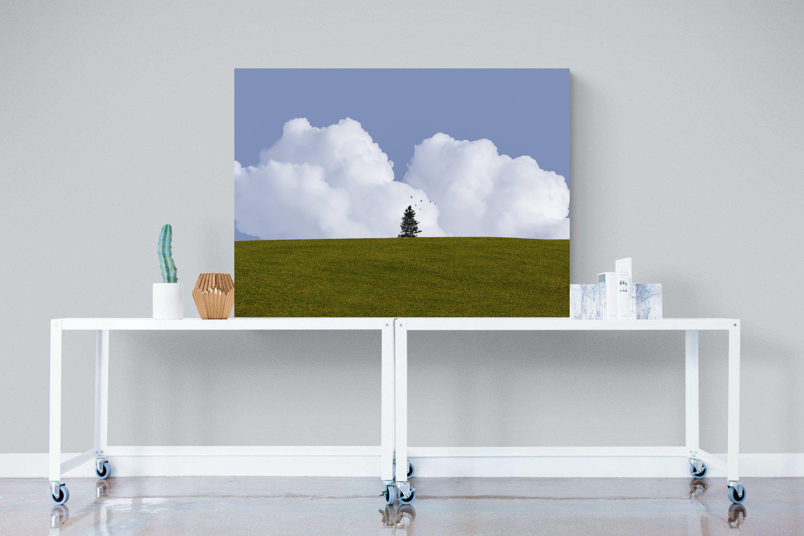 Solitude-Wall_Art-120 x 90cm-Mounted Canvas-No Frame-Pixalot