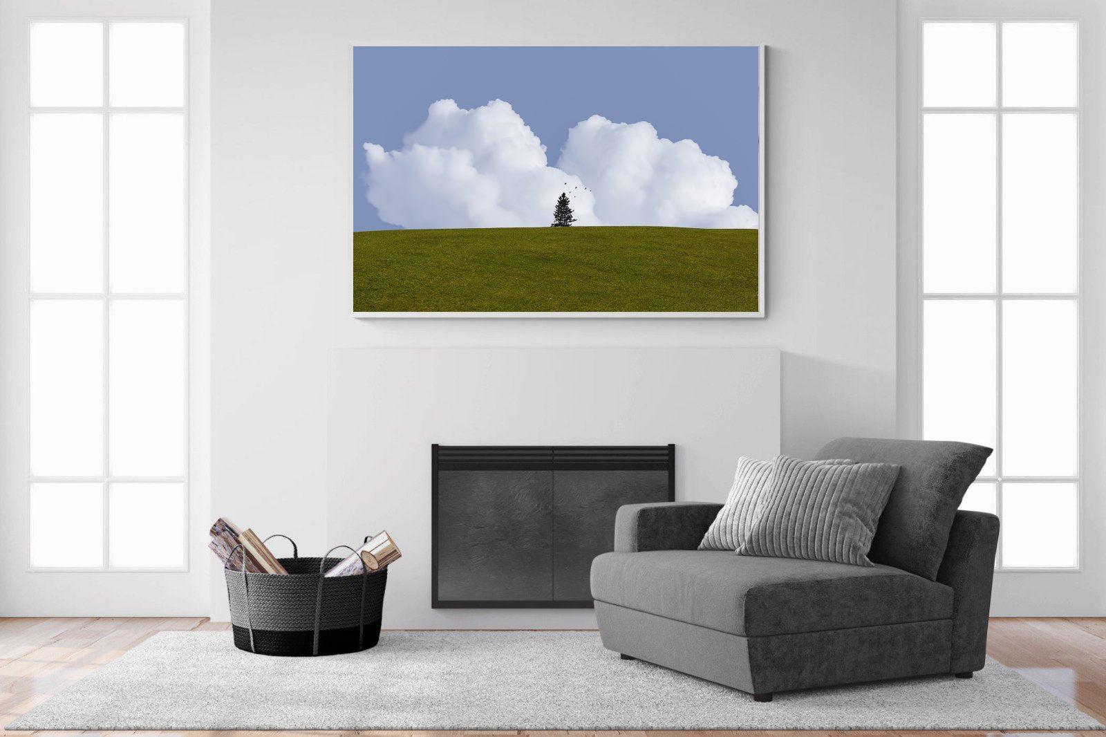 Solitude-Wall_Art-150 x 100cm-Mounted Canvas-White-Pixalot