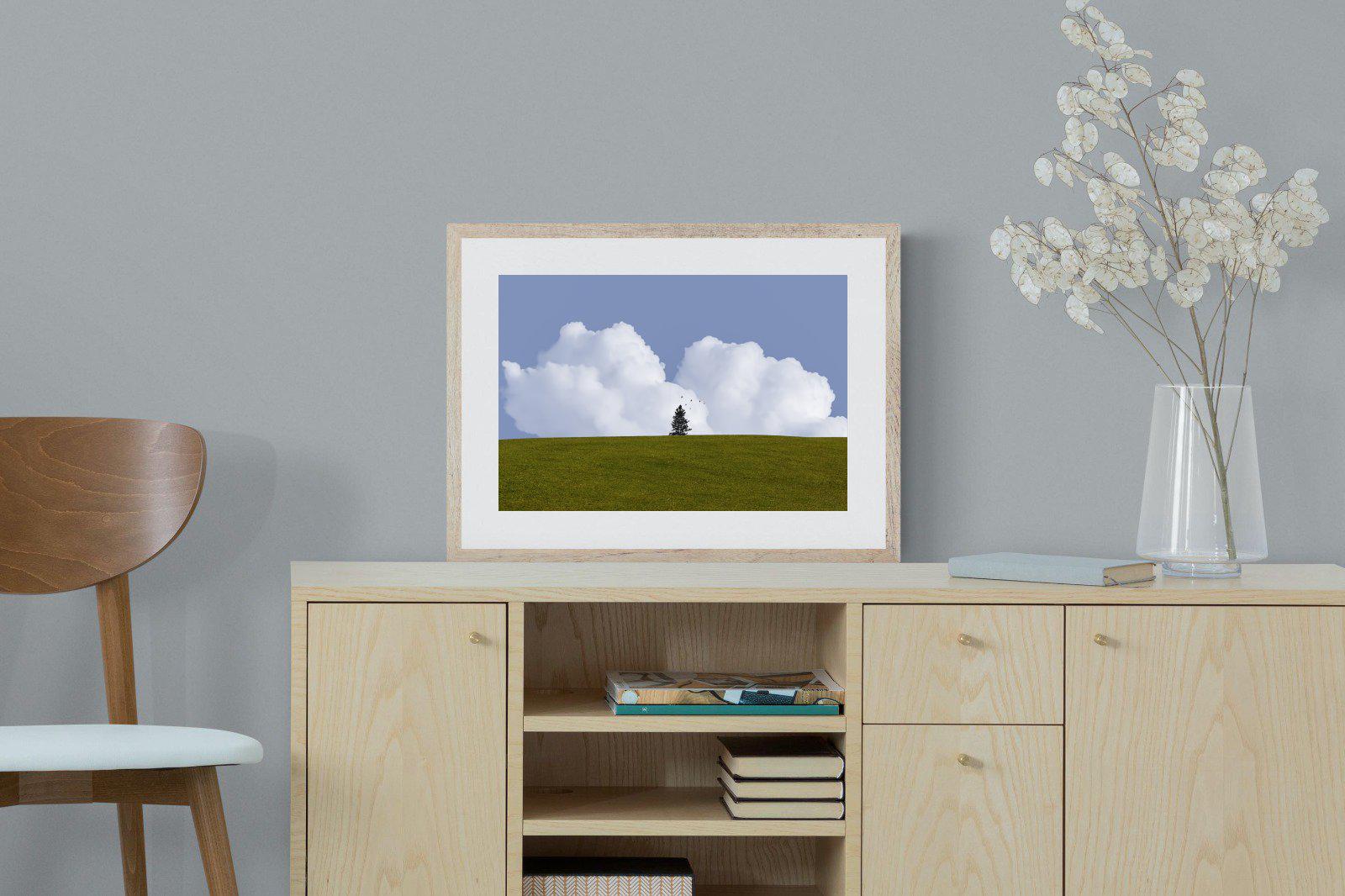 Solitude-Wall_Art-60 x 45cm-Framed Print-Wood-Pixalot