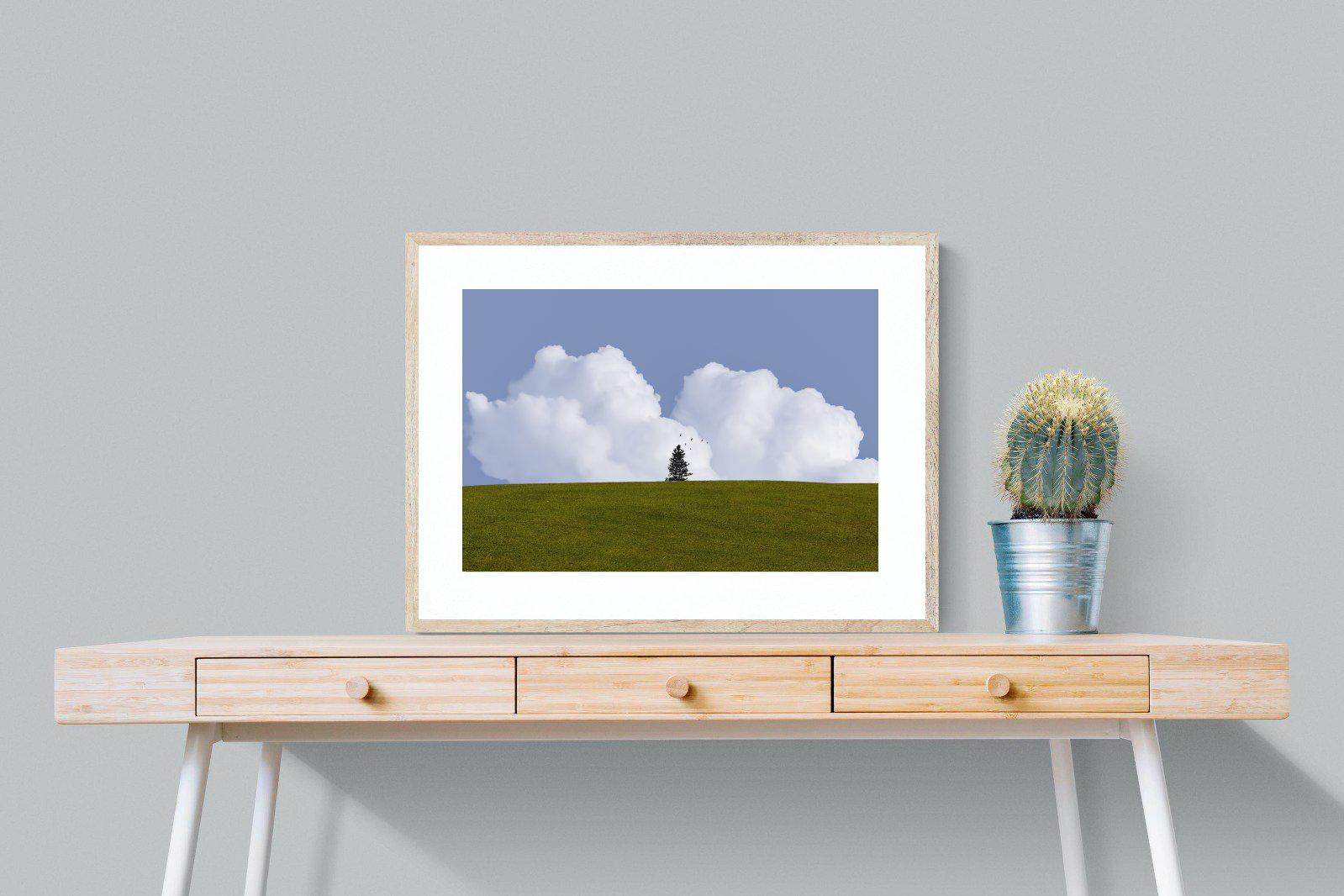 Solitude-Wall_Art-80 x 60cm-Framed Print-Wood-Pixalot
