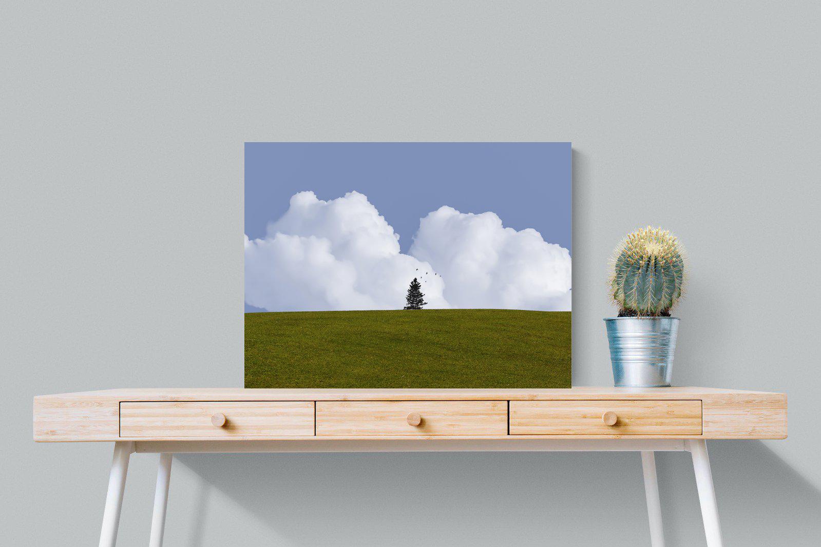 Solitude-Wall_Art-80 x 60cm-Mounted Canvas-No Frame-Pixalot