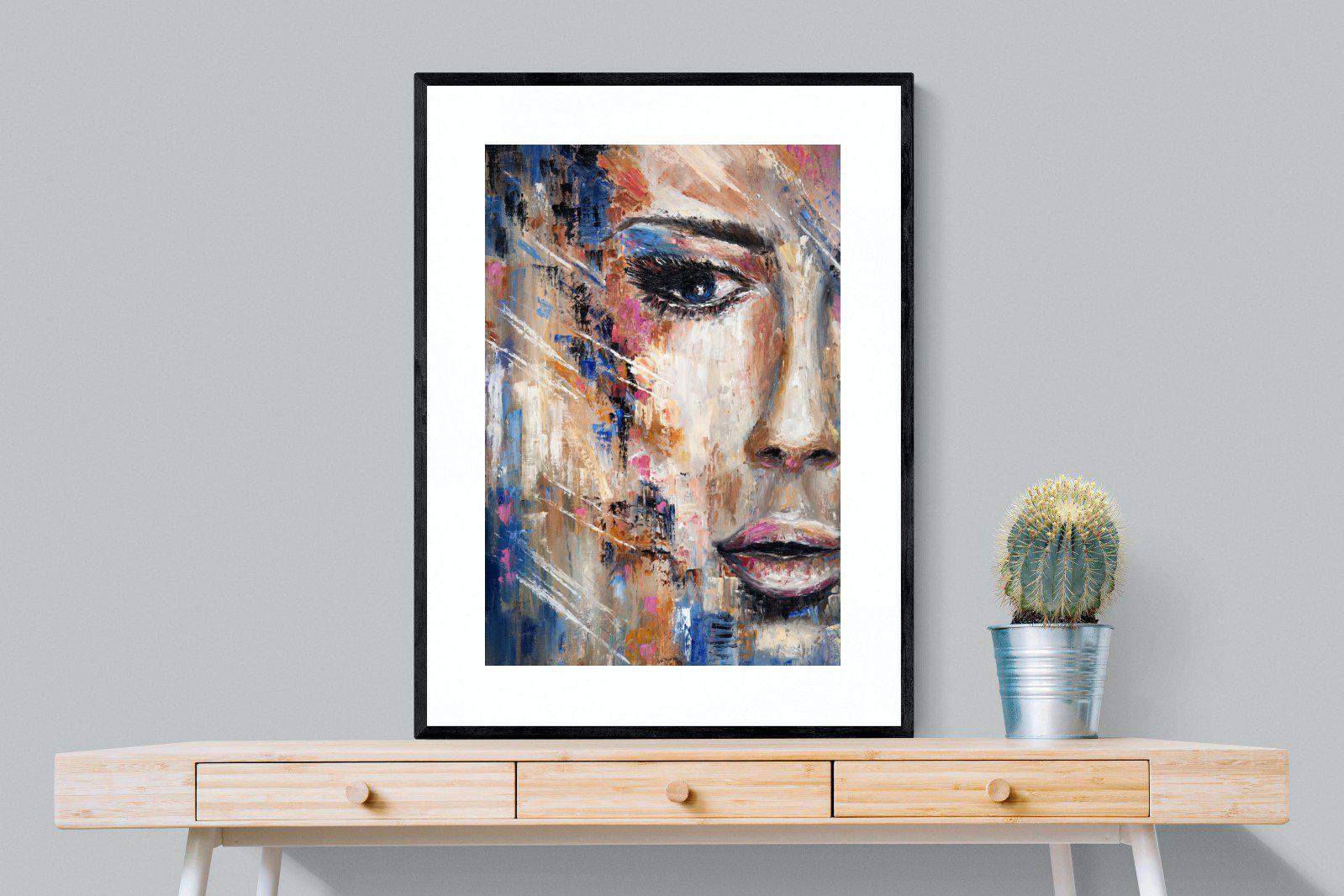 Sophia-Wall_Art-75 x 100cm-Framed Print-Black-Pixalot