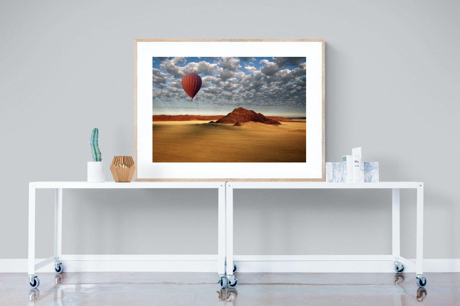 Sossusvlei-Wall_Art-120 x 90cm-Framed Print-Wood-Pixalot