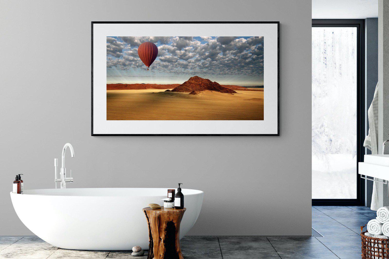 Sossusvlei-Wall_Art-180 x 110cm-Framed Print-Black-Pixalot
