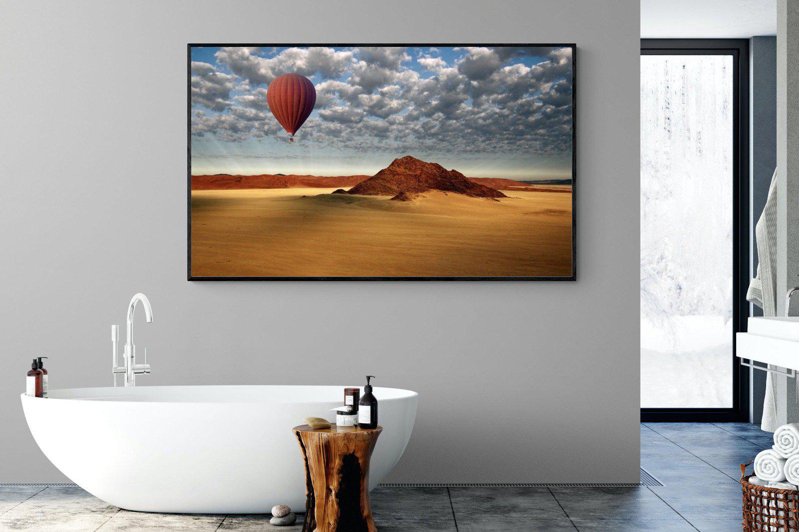 Sossusvlei-Wall_Art-180 x 110cm-Mounted Canvas-Black-Pixalot