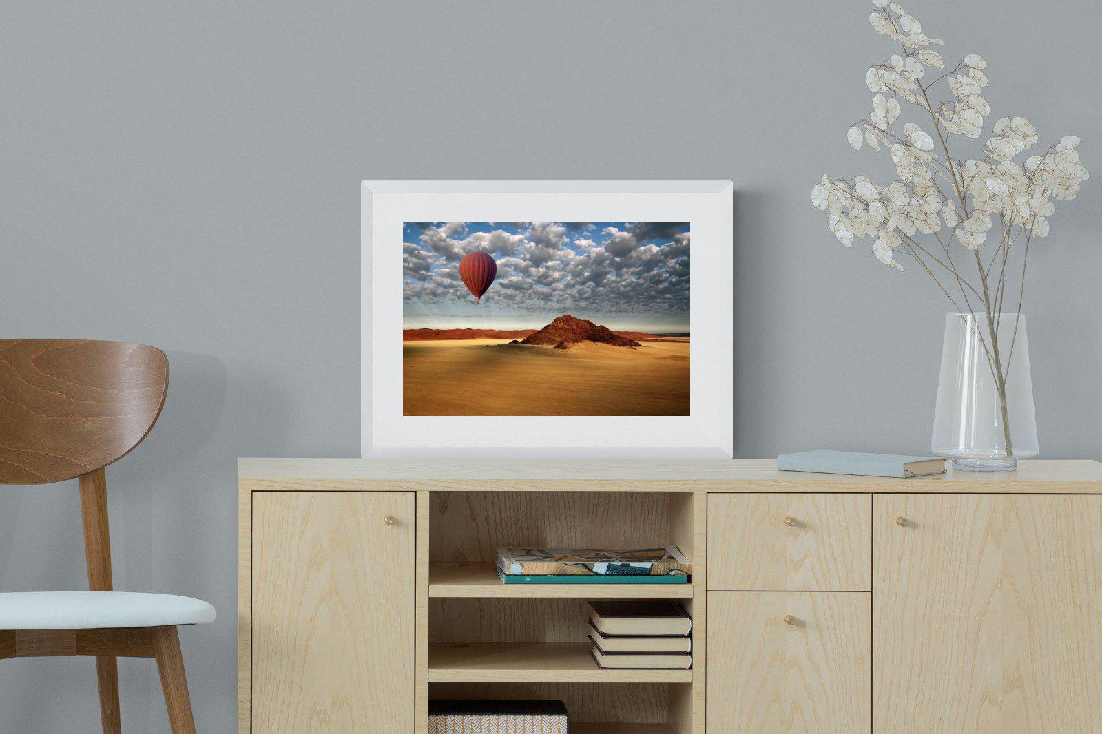 Sossusvlei-Wall_Art-60 x 45cm-Framed Print-White-Pixalot