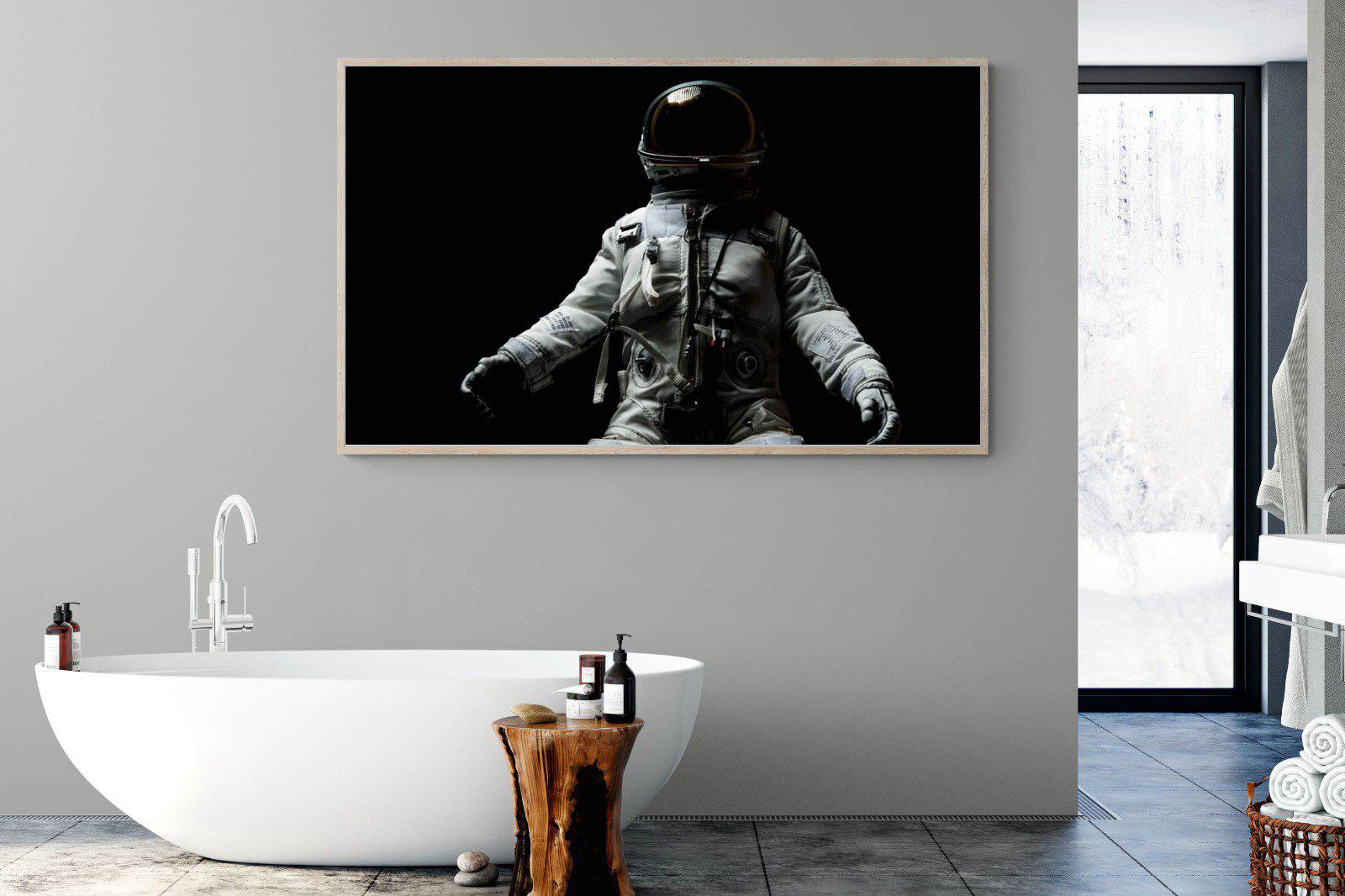 Space Walk-Wall_Art-180 x 110cm-Mounted Canvas-Wood-Pixalot