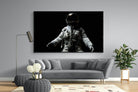 Space Walk-Wall_Art-220 x 130cm-Mounted Canvas-Black-Pixalot