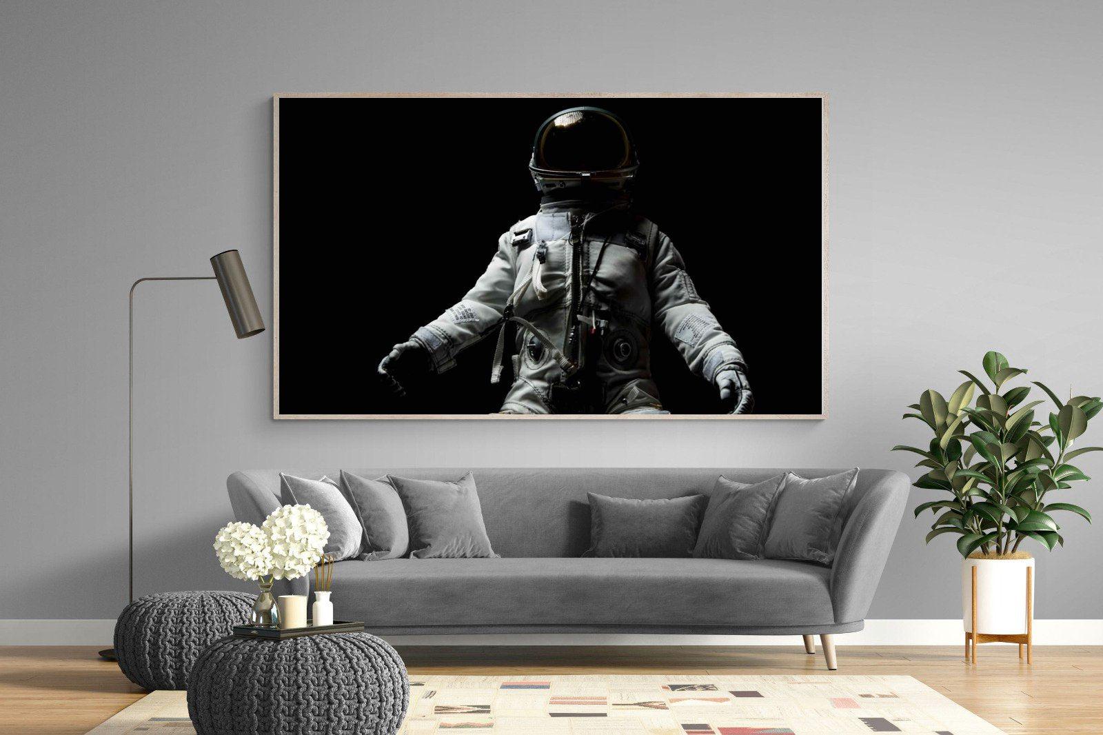 Space Walk-Wall_Art-220 x 130cm-Mounted Canvas-Wood-Pixalot