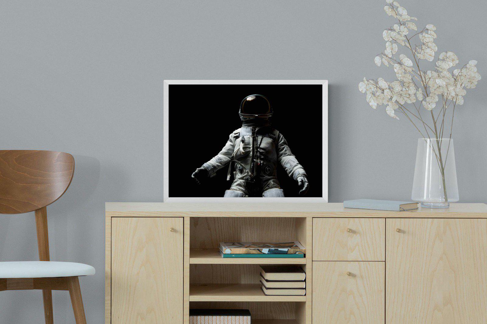 Space Walk-Wall_Art-60 x 45cm-Mounted Canvas-White-Pixalot