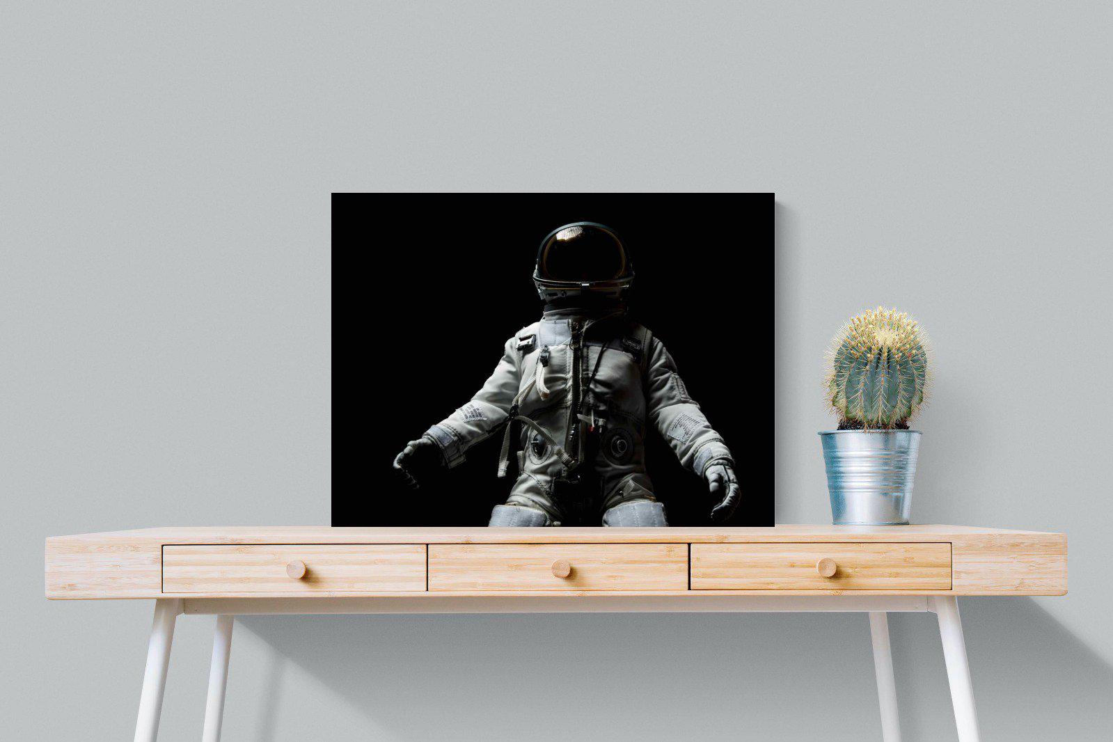 Space Walk-Wall_Art-80 x 60cm-Mounted Canvas-No Frame-Pixalot