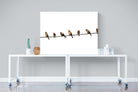 Sparrows-Wall_Art-120 x 90cm-Mounted Canvas-No Frame-Pixalot
