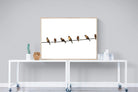 Sparrows-Wall_Art-120 x 90cm-Mounted Canvas-Wood-Pixalot