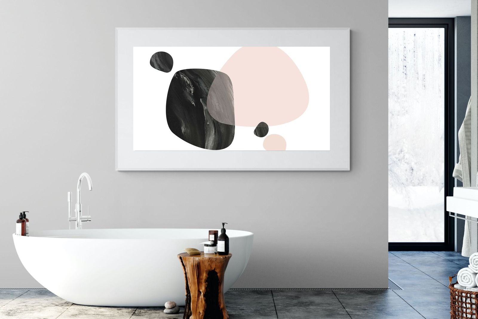 Spitz-Wall_Art-180 x 110cm-Framed Print-White-Pixalot