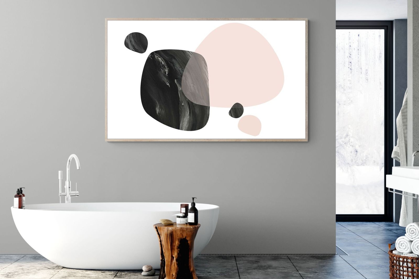 Spitz-Wall_Art-180 x 110cm-Mounted Canvas-Wood-Pixalot