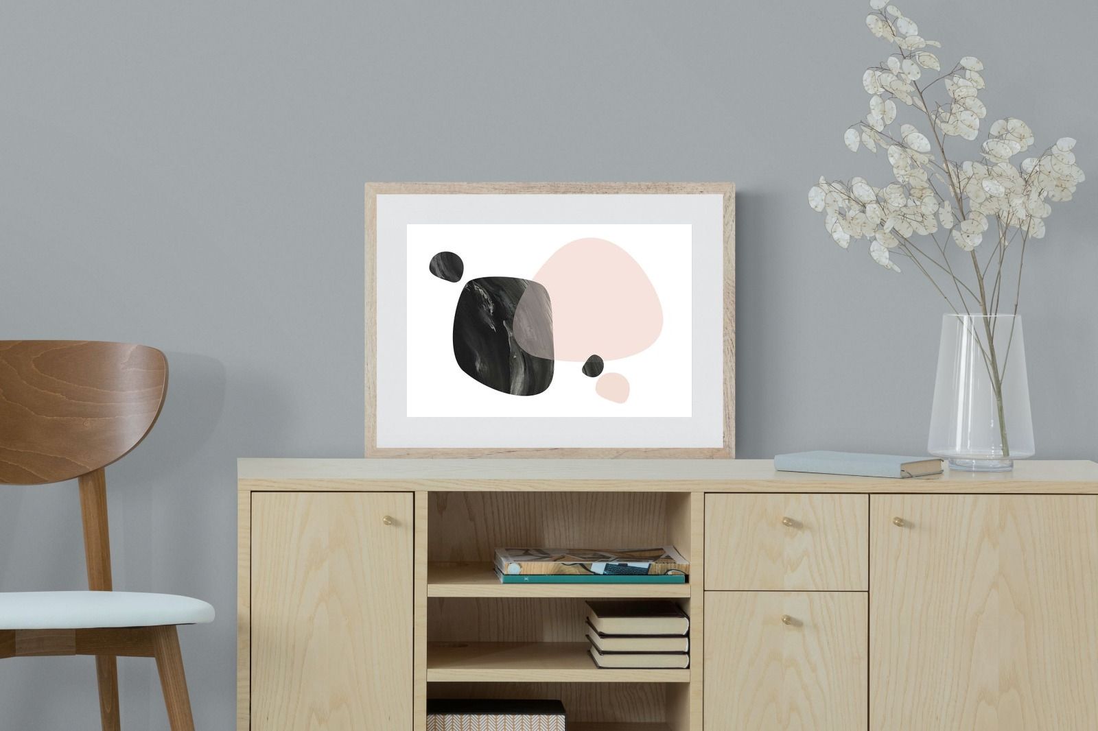 Spitz-Wall_Art-60 x 45cm-Framed Print-Wood-Pixalot