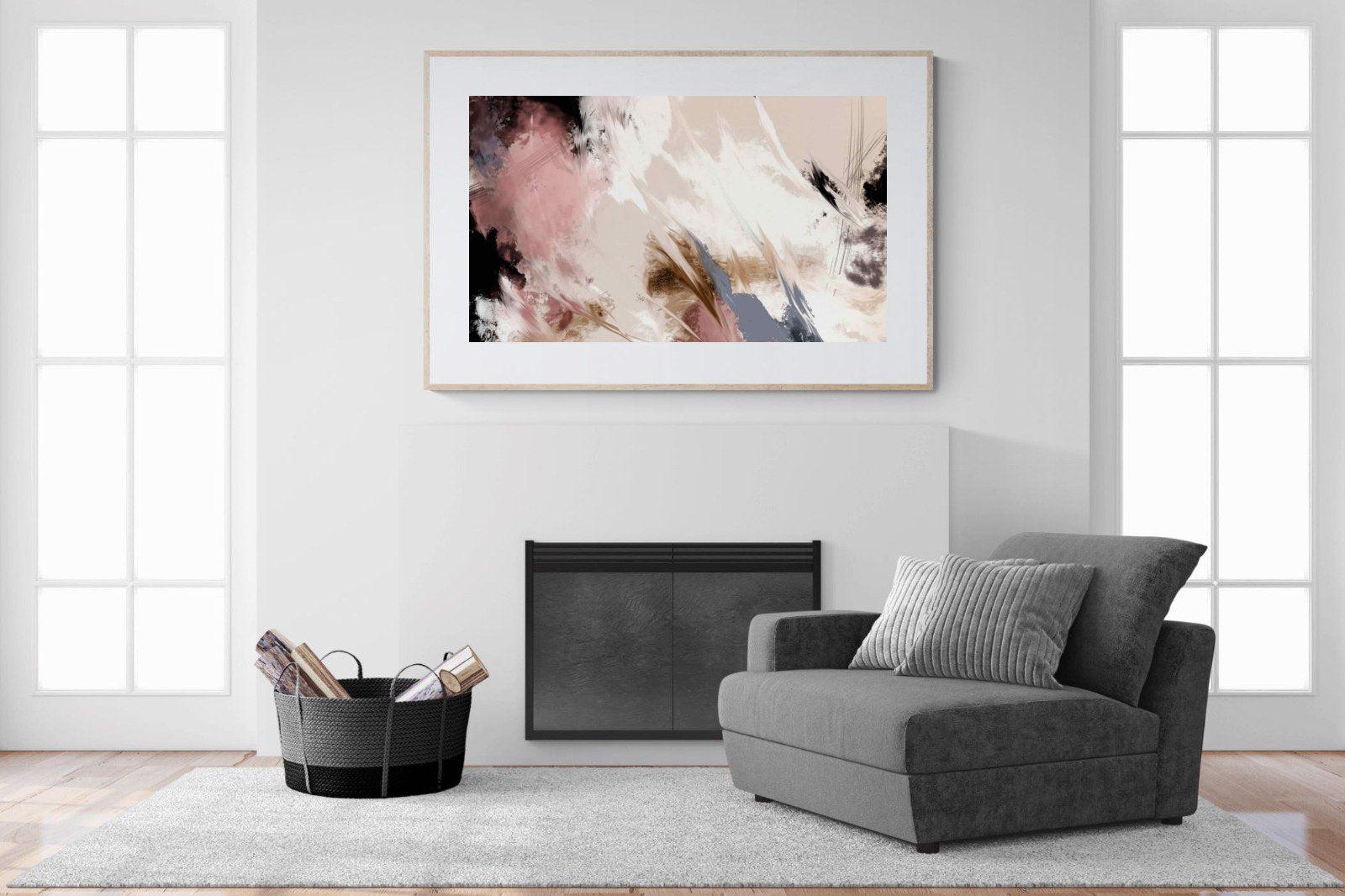 Splash Clouds-Wall_Art-150 x 100cm-Framed Print-Wood-Pixalot