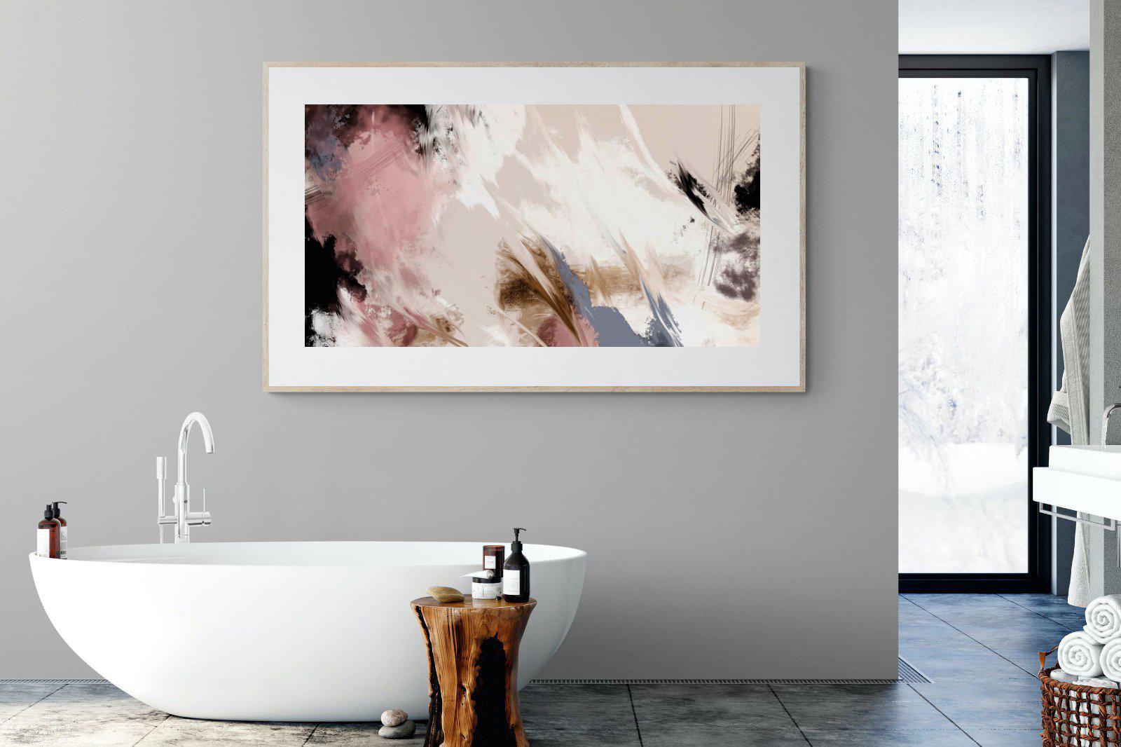 Splash Clouds-Wall_Art-180 x 110cm-Framed Print-Wood-Pixalot